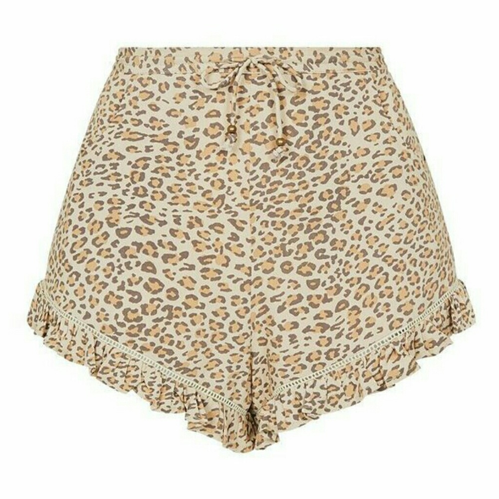 New spell designs Frankie shorts cheetah L leopard - Picture 6 of 8